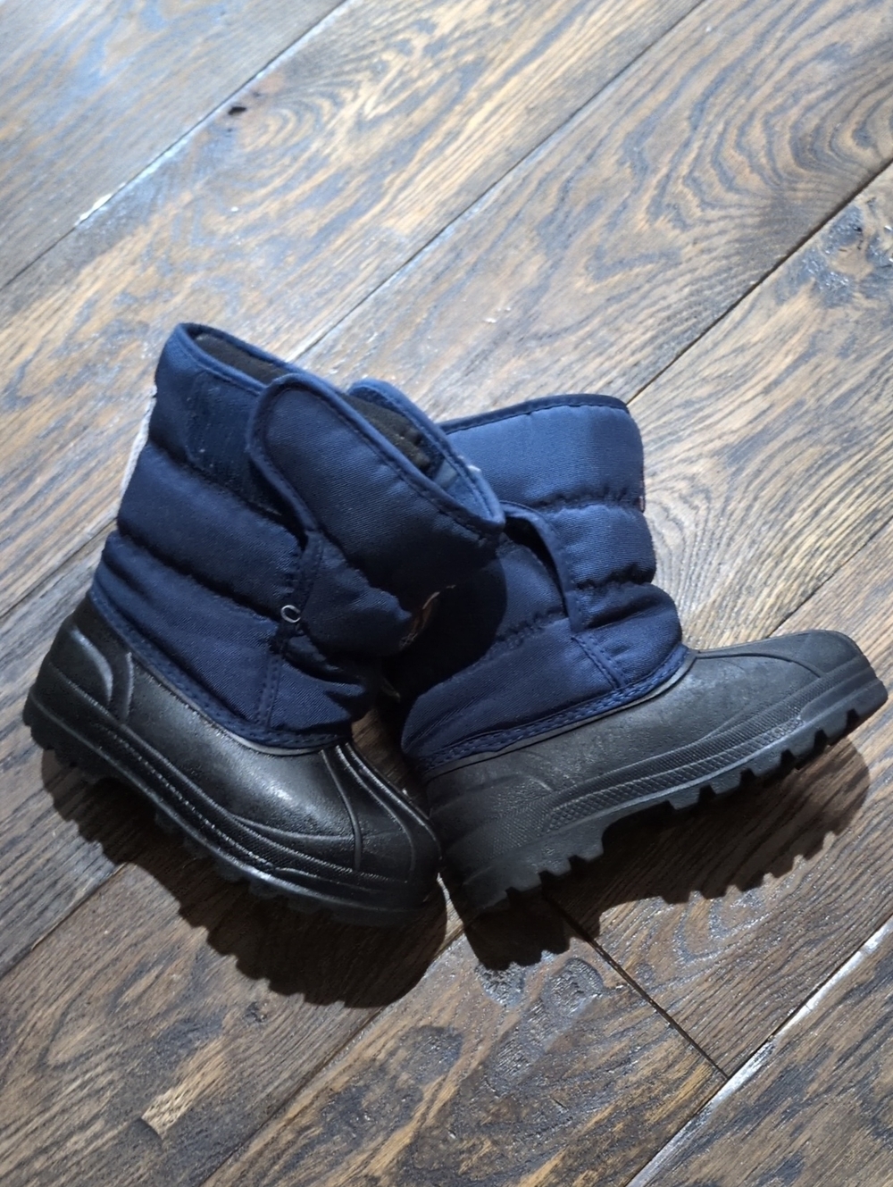 Polo Kids Navy Blue Winter Boots - Unbranded